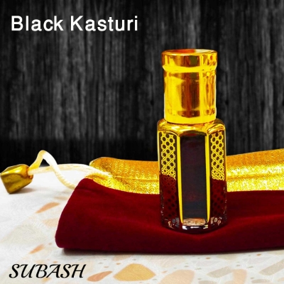 Picture of Black KasturiPremium QualityLong Lasting Traditional Attar For MenAtor 12ml
