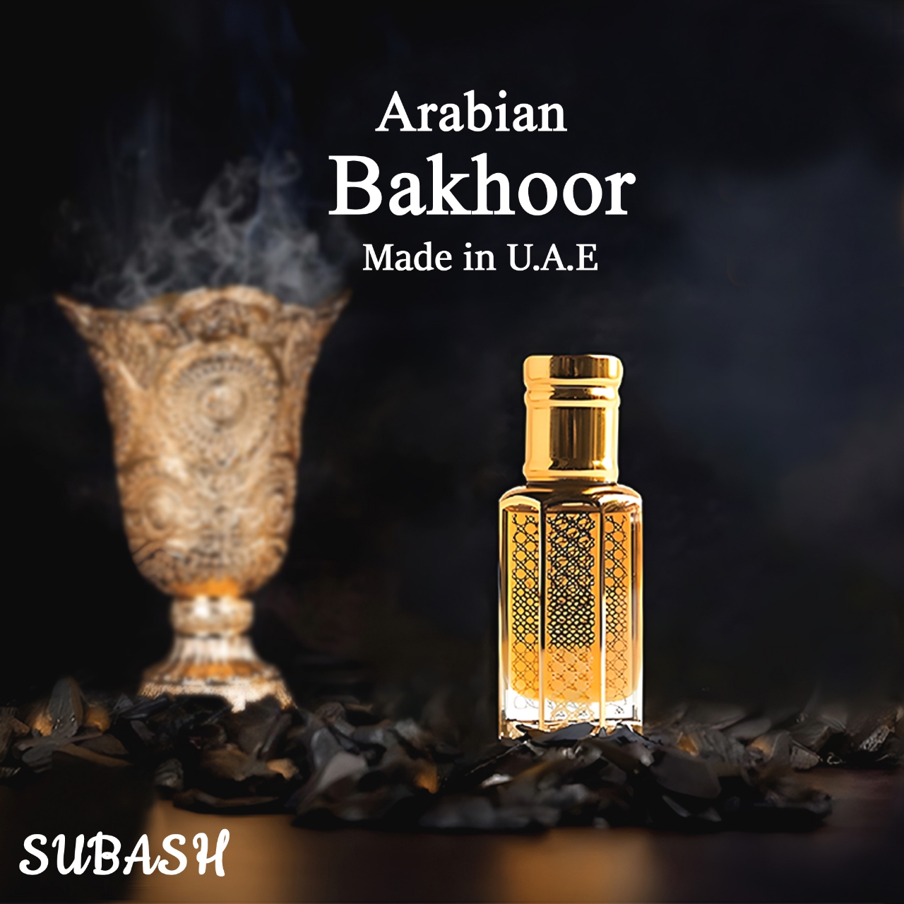 Picture of Arabian Bakhoor Premium Arabian Attar For MenMade In Dubai Ator 12ml