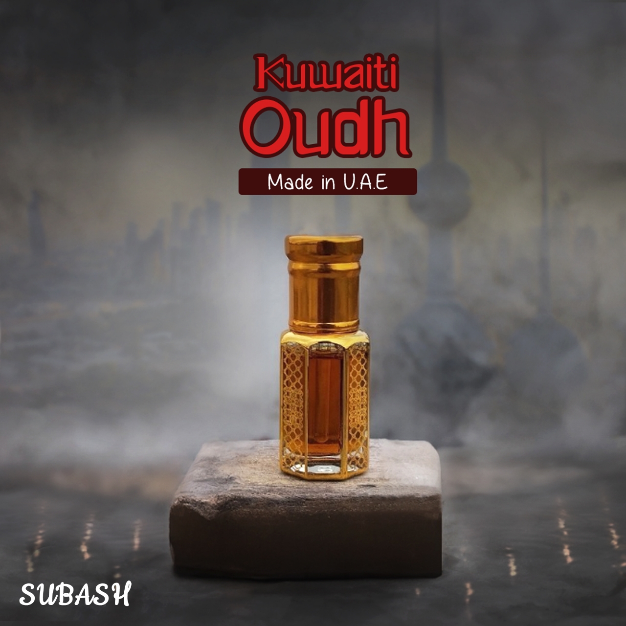 Picture of Kuwaiti OudhMade in U.A.EPremium Arabian Oudh Attar for Men 12ml