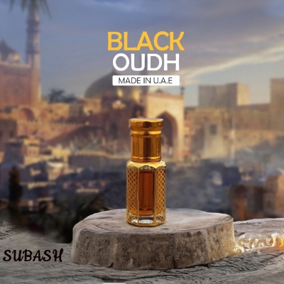 Picture of Black OudMade In U.A.EExclusive Premium Arabian Attar For Men 12ml
