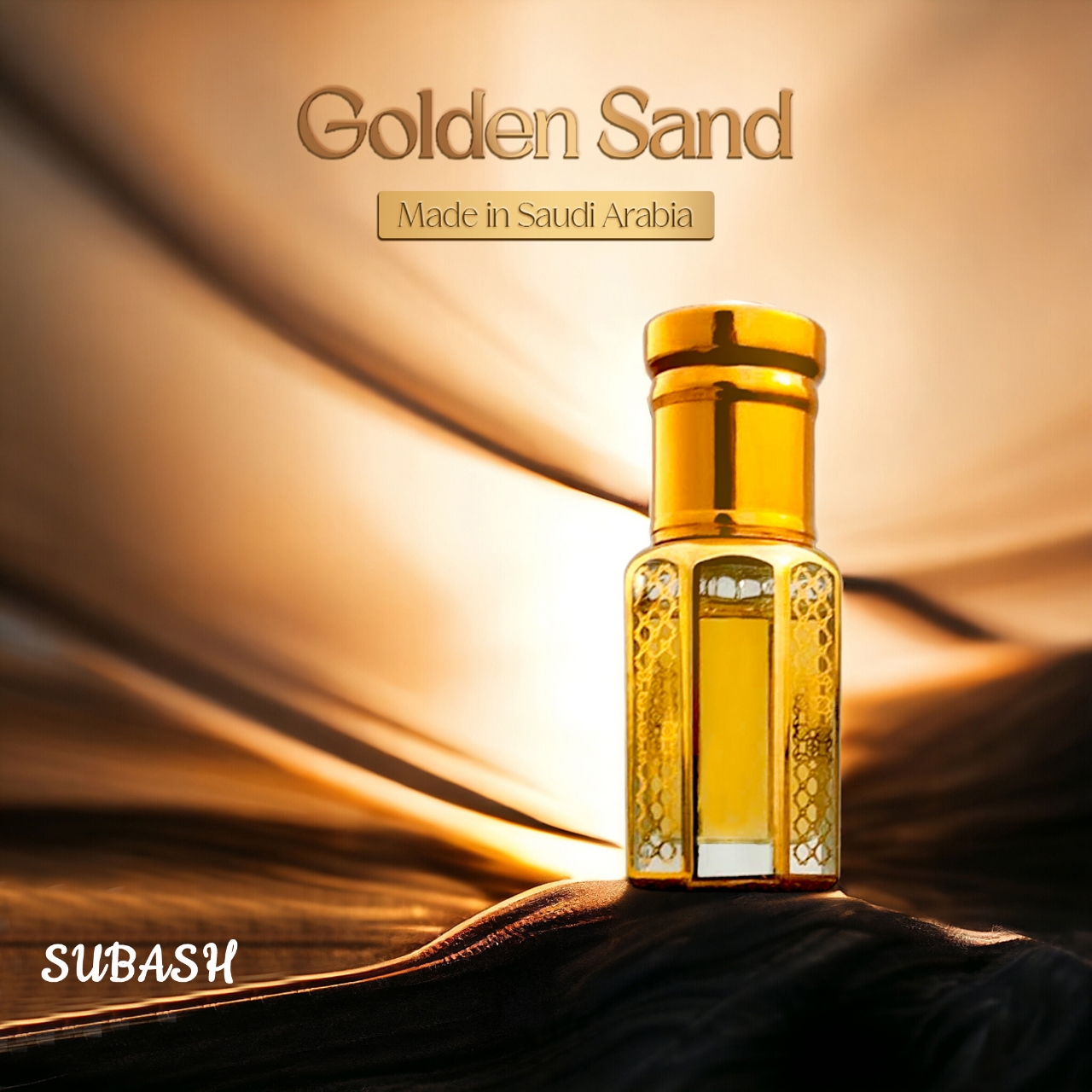 Picture of Golden SandMade in Saudi ArabiaLuxurious Premium Attar For Men & Women, ,  12ml
