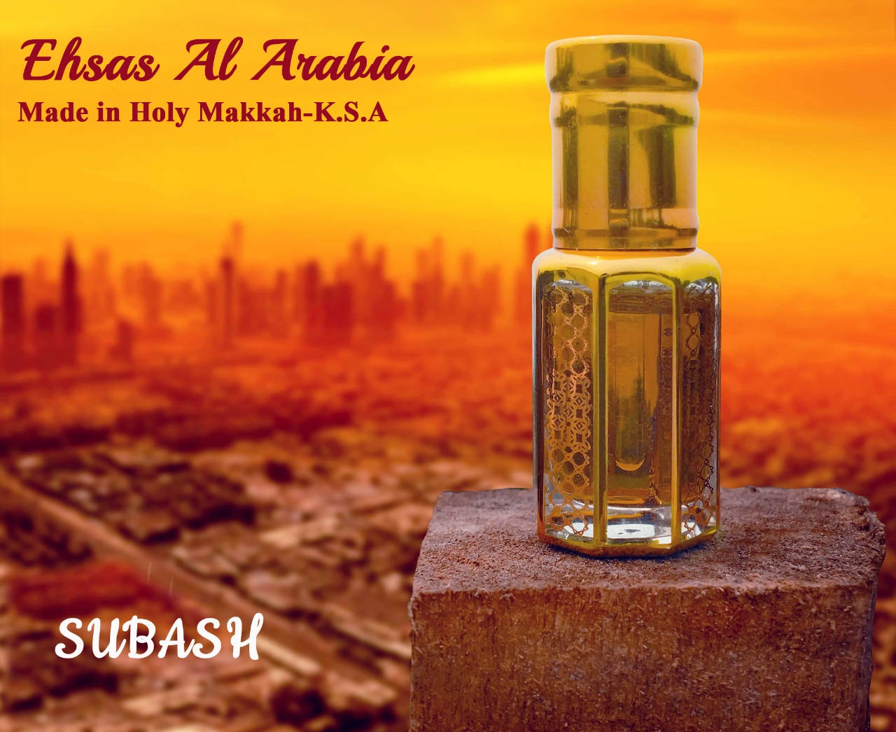 Picture of Ehsas Al Arabia Made in Holy MakkahK.S.AExclusive Premium Edition AttarAtor 30ml