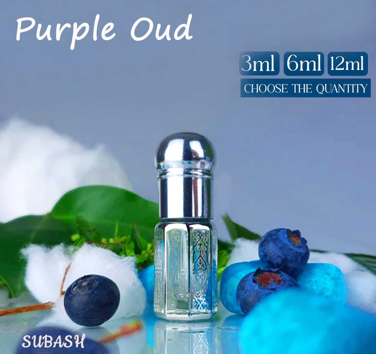 Picture of Almas Purple Oud–Where Enchantment Meets PlayfulnessExclusive Premium Attar For Men  30ml