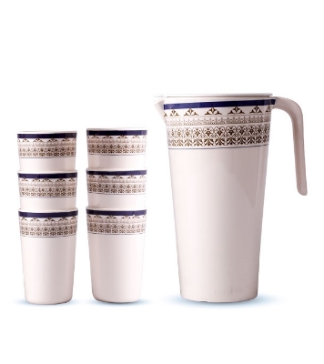 Buy Italiano Lovely Smart Jug Set 7 pcs Violet Online at Best Price