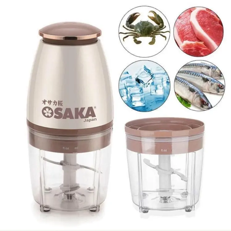 Osaka Multi-Purpose Blender Japan Meat Grinder-Bottom Grinder-Super Fast Fruit Blender 750ml Grinder