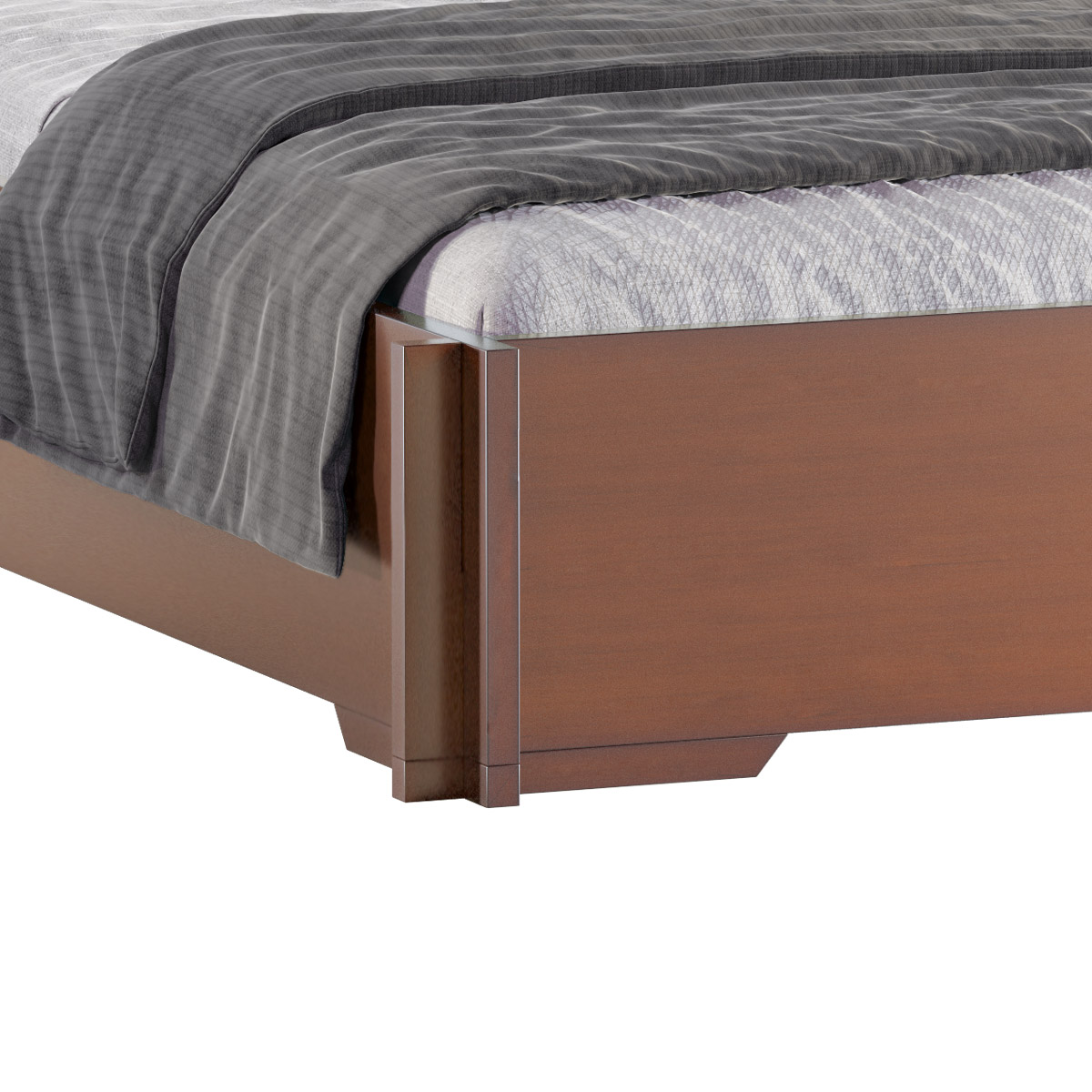 Picture of Regal Bachelor Semi Double Bed BDH-369-3-1-20 (Semi Double)