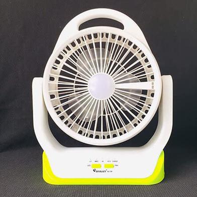 JOYKALY Rechargeable desk fan 8 Inch (with Led light)