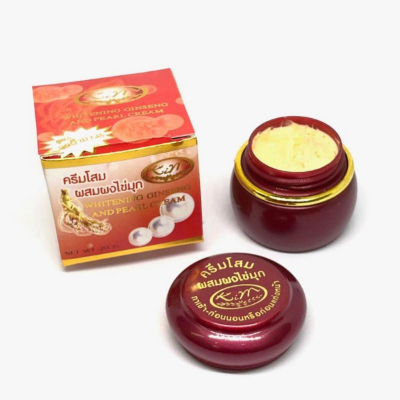 Picture of Kim Whitening Ginseng and Pearl cream - 20g (Thailand)