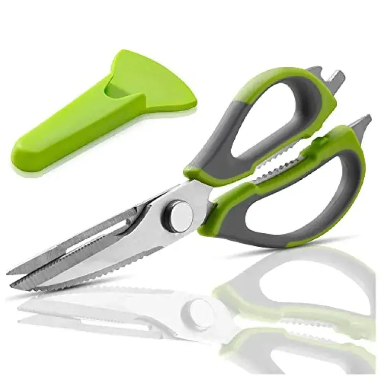 Multi-functional Kitchen Scissors 7 in 1 Stainless Steel Scissors