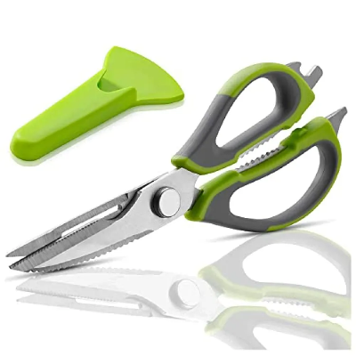 Multi-functional Kitchen Scissors 7 in 1 Stainless Steel Scissors