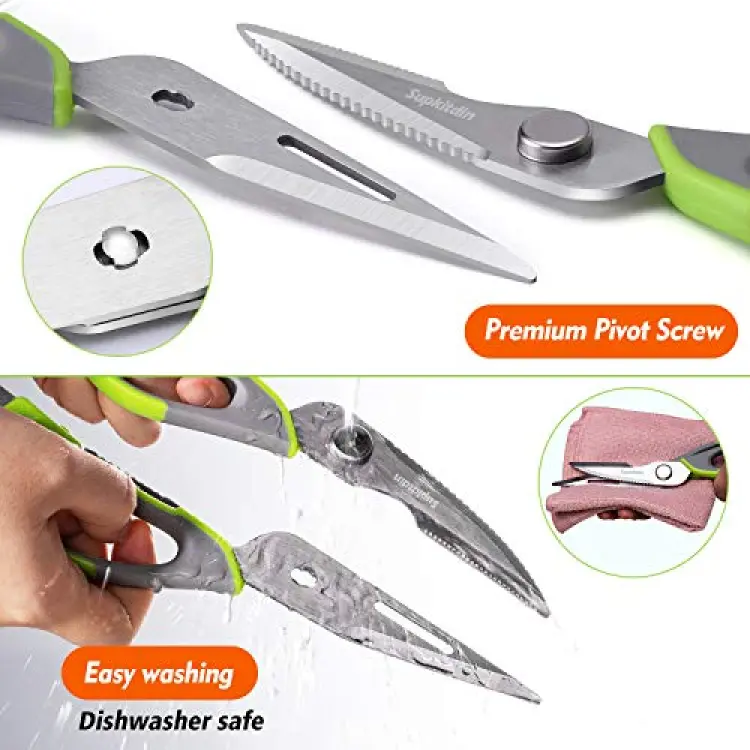 Multi-functional Kitchen Scissors 7 in 1 Stainless Steel Scissors