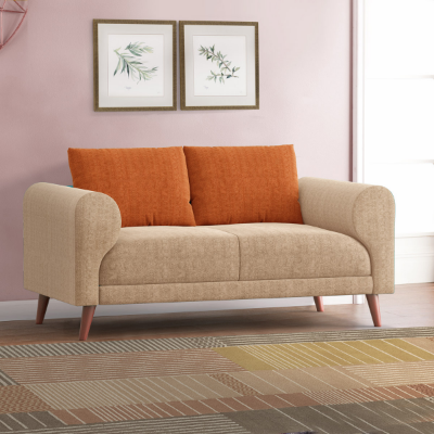 Picture of Regal Wooden Double Sofa-Tokyo SDC-368-3-1-20-FABRIC(2143+2142)