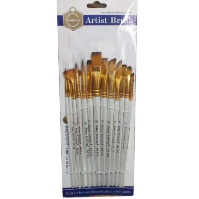 Smile Artists Paint Brushes 13 Piece Set Mix Brushes