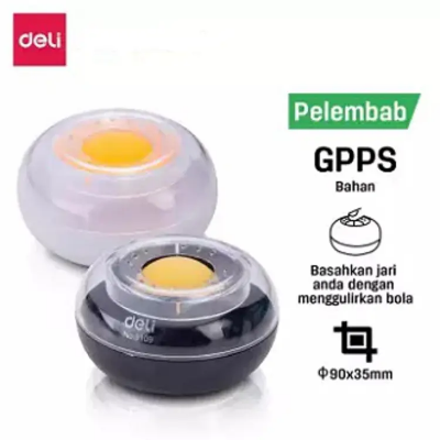 Deli Fingertip Roller Moistener E9109 