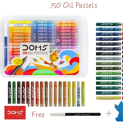 Picture of Doms Oil Pastel 50 Shades Plastic Pack