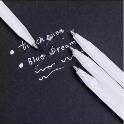 Picture of White Ink Gel Pen 1 Piece Set Japan