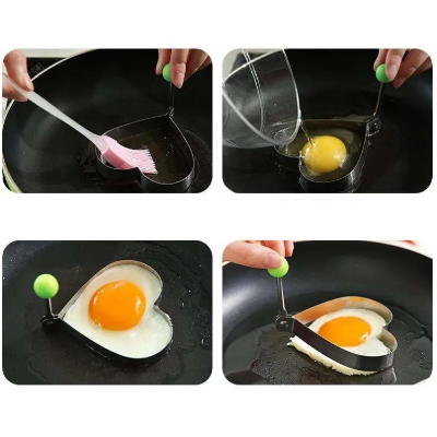 3 pcs fried egg moulds 