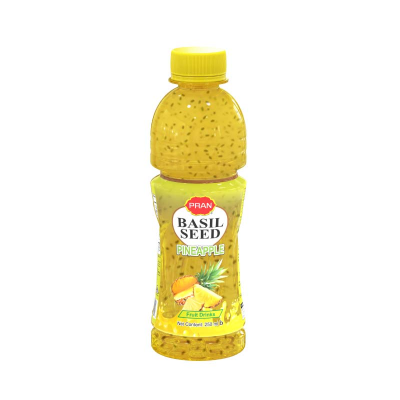Buy PRAN Basil Seed Drinks Pineapple 250ml at Best Price In Bangladesh