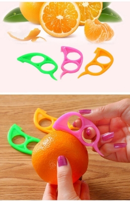 Picture of 1PC Sqinans Orange Peeler Lemon Zester Fruit Stripper Easy Opener Citrus Knife Kitchen Tools Gadgets