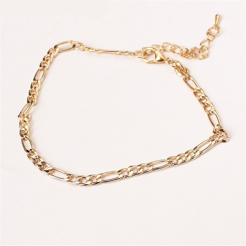 Picture of Fine Anklet Ankle Bracelet Barefoot Sandals Foot Jewelry Leg Chain On Foot For Women