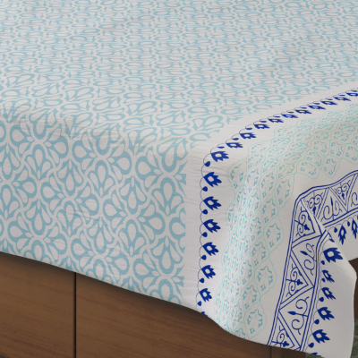 Picture of Regal Bed Sheet- Empire Blue