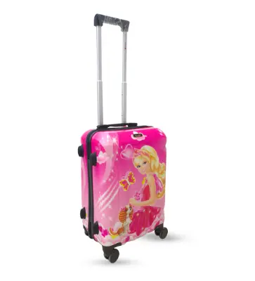 Picture of Travello Barbie 500mm 20" Unbreakable Body More Capacity Water Resistant Aluminum PLain Luggage/Trolley/Hardtop Barbie