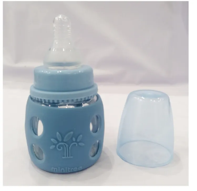 Picture of Minitree feeding glass bottle feeder for babies