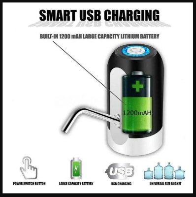 Picture of 19 Liter Bpitol Automatic Water Bottle Switch Dispenser for Kitchen Office Living Room Water Bottle Pump Dispenser USB Charging Drinking Water Pump