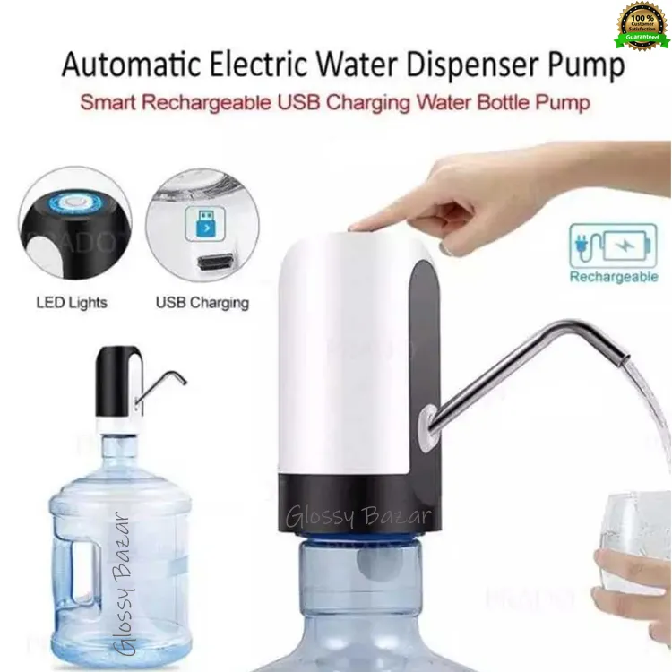 Picture of 19 Liter Bpitol Automatic Water Bottle Switch Dispenser for Kitchen Office Living Room Water Bottle Pump Dispenser USB Charging Drinking Water Pump