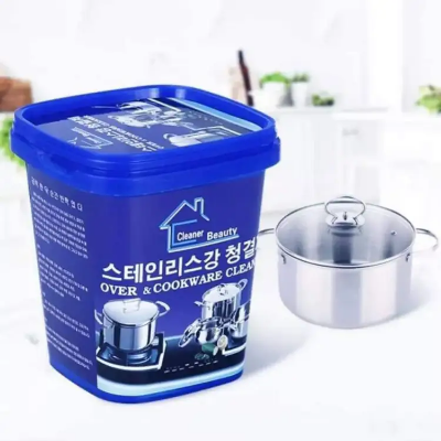 Picture of Powerful Stainless Steel Cookware Cleaning , Cleaner Beauty Oven and Cookware Cleane, cleaning powder - Bix Super shop