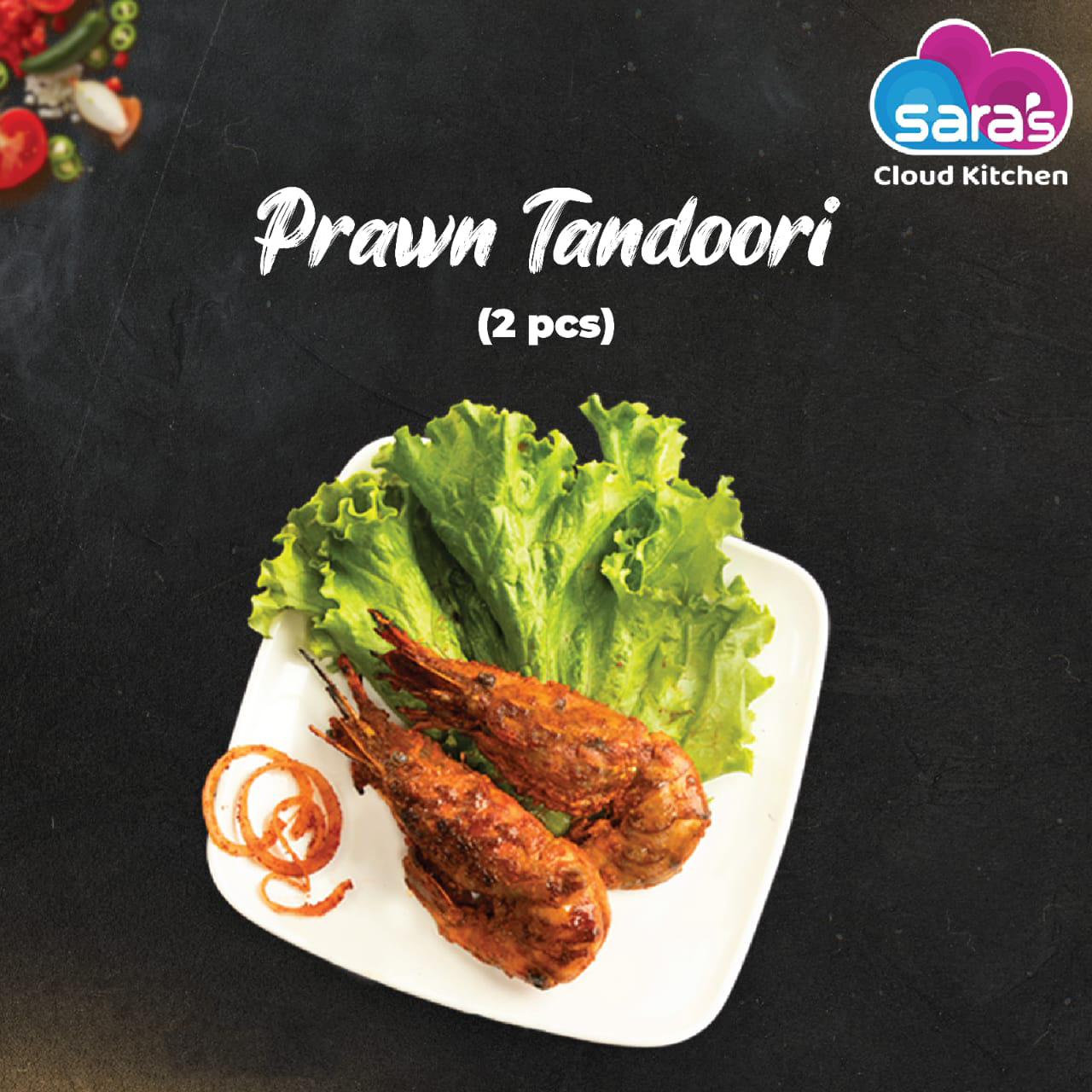 Prawn Tandoori Kebab