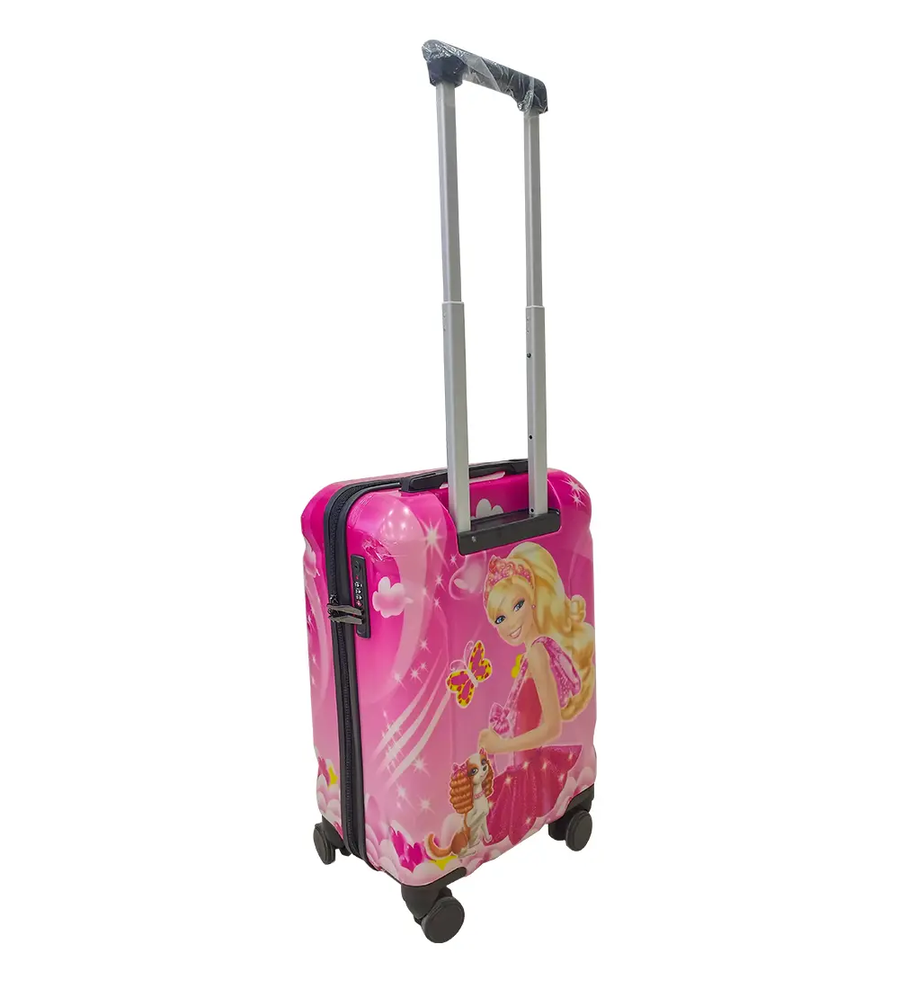 Picture of Travello Barbie 500mm 20" Unbreakable Body More Capacity Water Resistant Aluminum PLain Luggage/Trolley/Hardtop Barbie