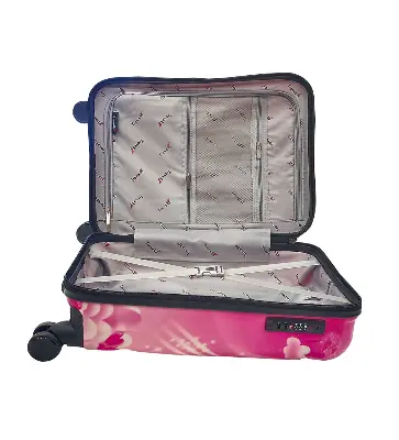 Picture of Travello Barbie 500mm 20" Unbreakable Body More Capacity Water Resistant Aluminum PLain Luggage/Trolley/Hardtop Barbie