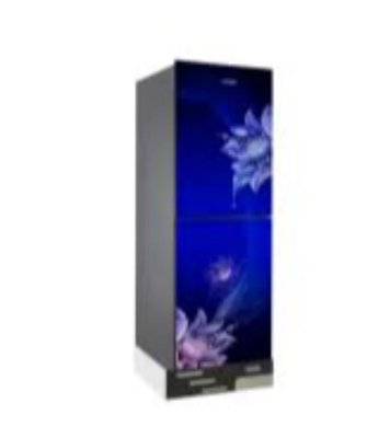 Buy VISION Glass Door Refrigerator RE-180 Liter Digital Blue Flower Top Mount at Best Price in Bangladesh