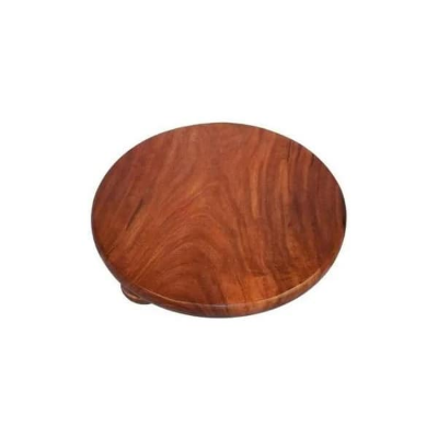Picture of Sheesham Wood - Easy to Use and Clean - Beautifully patterned rolling board - Wooden Piri Belon - Roti Maker