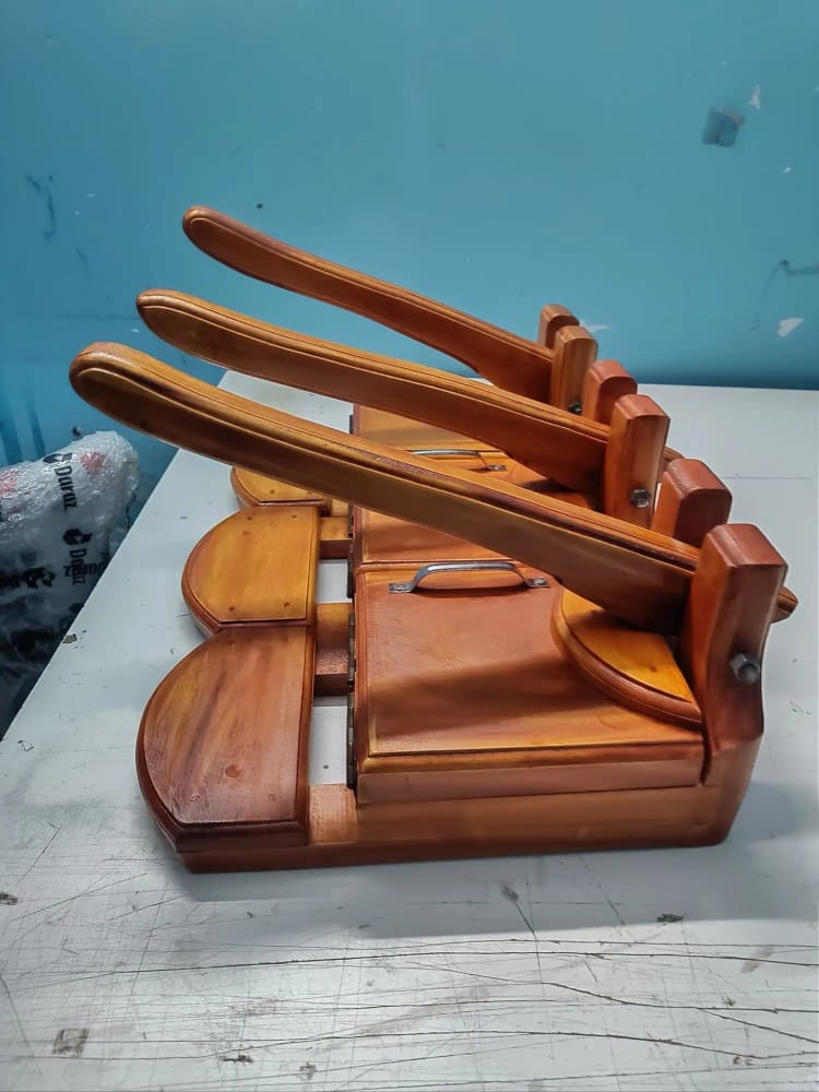 Picture of Wooden Ruti Maker Original With Free Gift - Make Delicious Rotis Effortlessly With This Original Wooden Ruti Maker - Complete With Free Gifts Of Ruti Paper And Double-Sided Gum Tape