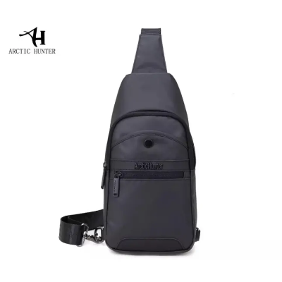 Picture of Arctic Hunter Brand Casual Black Chest Bag Male Waterproof Messenger Bags