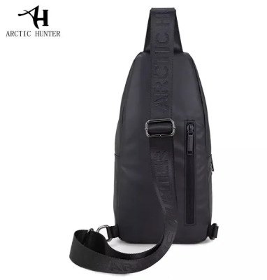 Picture of Arctic Hunter Brand Casual Black Chest Bag Male Waterproof Messenger Bags