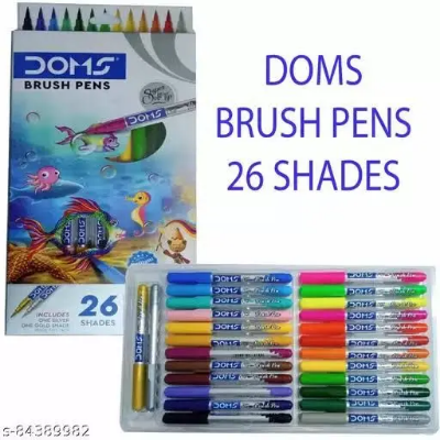 Picture of Doms Brush Pen Set Of 26 shade