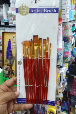 Picture of Keep Smiling Artist Paint 10pcs Mix Brush Set