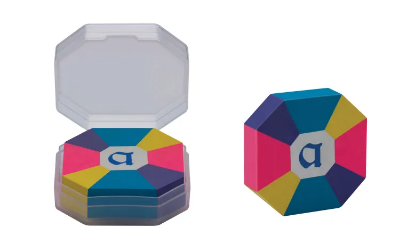 Picture of Multicolor Apsara Pop Eraser 2 pes