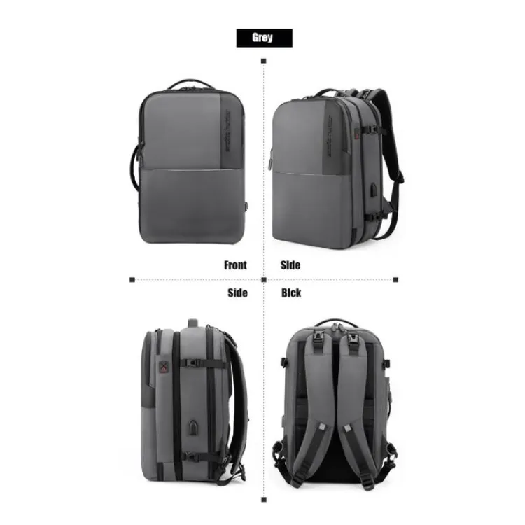 Picture of ARCTIC HUNTER B00382 (2 in 1 Detachable) 17 inch Laptop Backpack Waterproof Backpack 