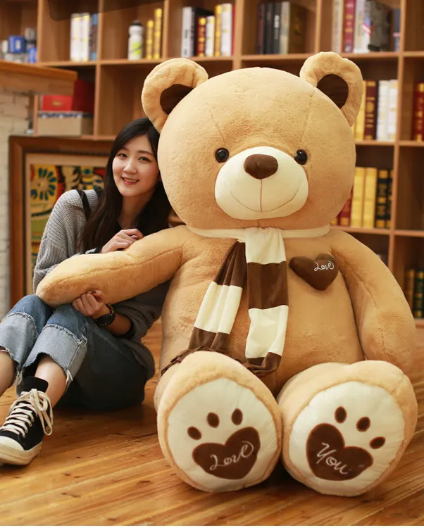 Picture of Teddy Bear Foot Print Big Teddy Bear Soft Plush Toys