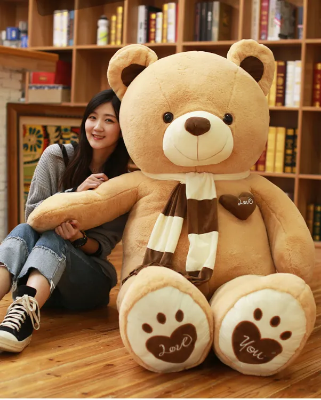 Picture of Teddy Bear Foot Print Big Teddy Bear Soft Plush Toys