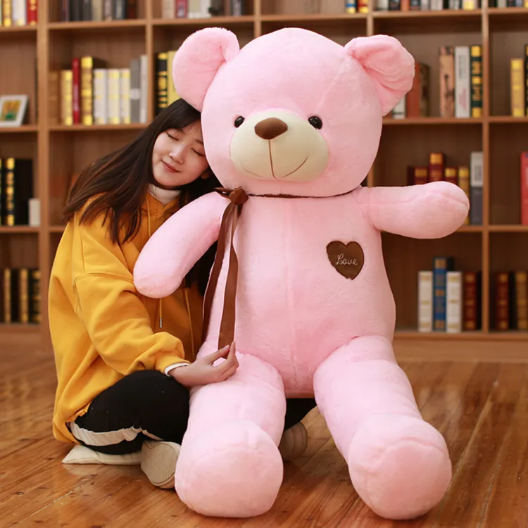 Picture of Teddy Bear for Girls Soft Stuffed Lovable Huggable Non-Toxic Fabric Cute Gift Teddy Bear