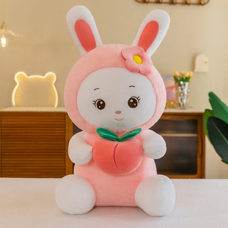Picture of Fruit Rabbit Soft Toys Bunny Kids Doll Creative Gifts for Baby