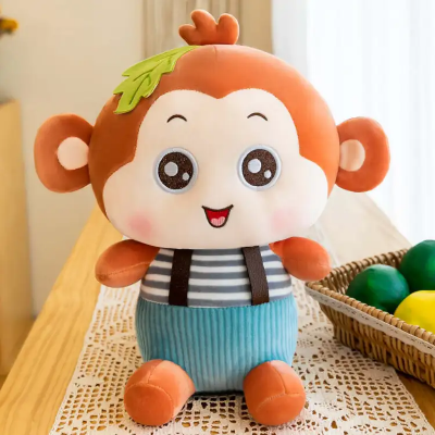 Picture of Monkey Plush Doll To Send Birthday Gift