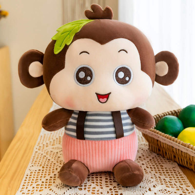Picture of Monkey Plush Doll To Send Birthday Gift