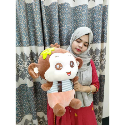 Picture of Monkey Plush Doll To Send Birthday Gift