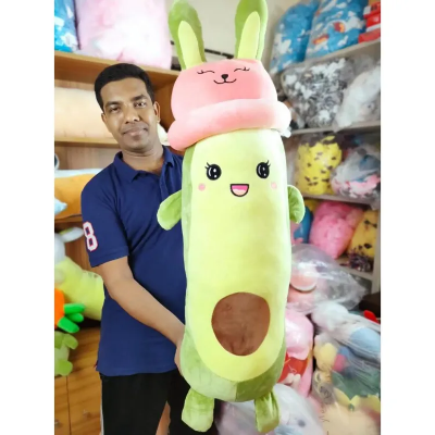 Picture of Super Soft Large Avocado Stuffed Fruit Plush Pillow for Girls Boys Cute Throw Pillow